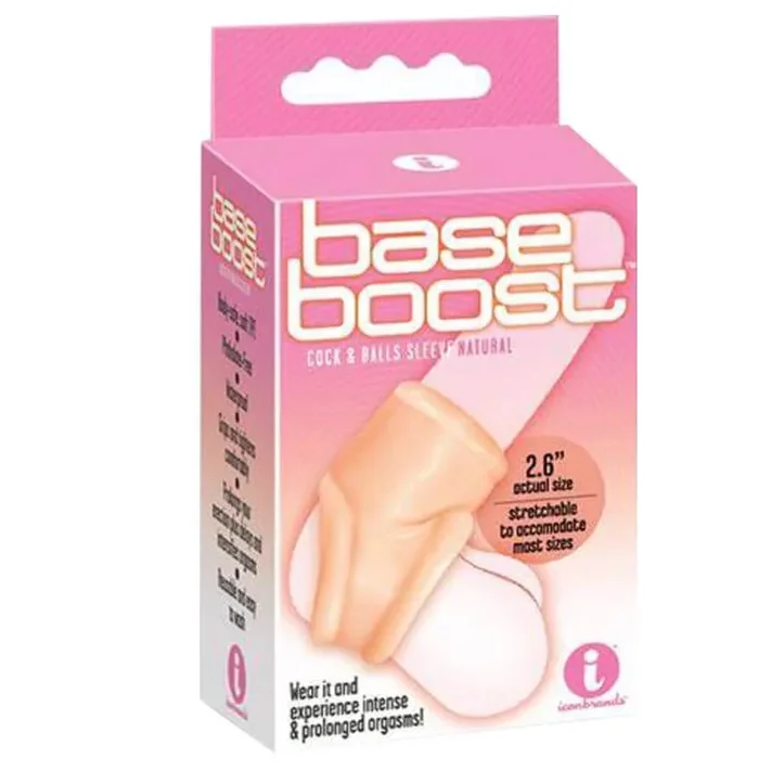 The 9’s – Base Boost Cock & Balls Sleeve – Vanilla