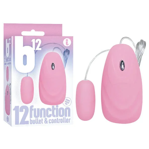 The 9’s B12 – Pink 12-Function Bullet