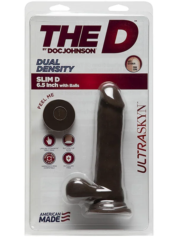 The D Slim D 6 Inch ULTRASKYN Chocolate