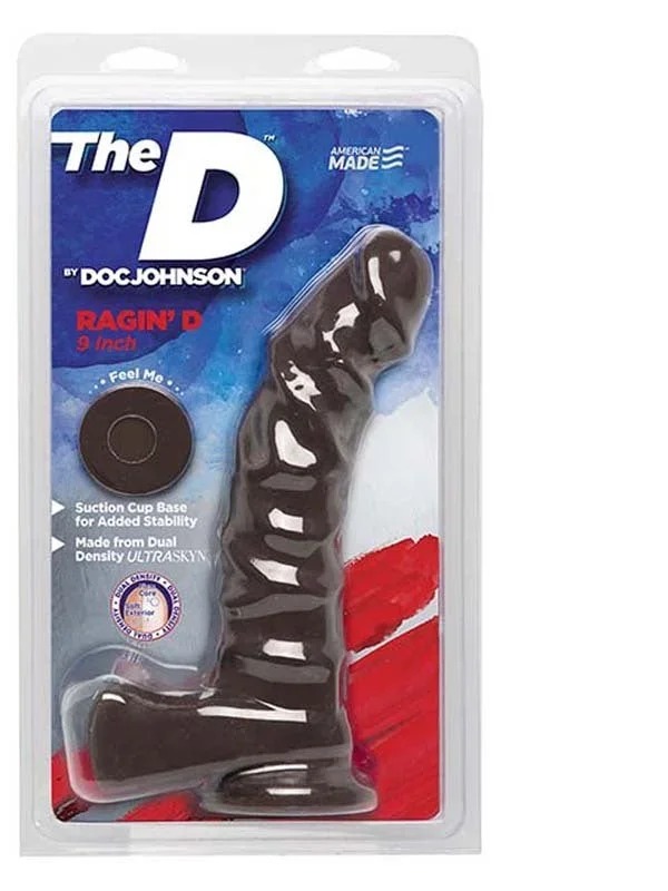 The D The Ragin D 9 Inch Chocolate