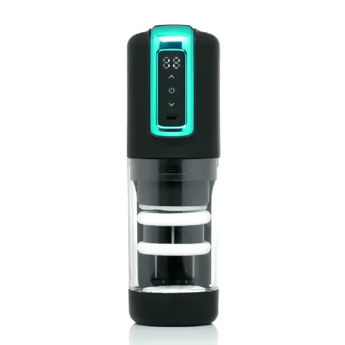 The Milker Thrusting & Rotating Rechargeable Masturbator With Three Unique Textures