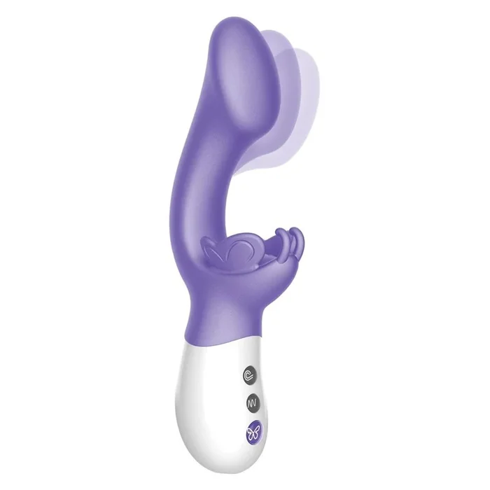 The Rabbit Company The Come Hither G-Kiss Butterfly Vibrator Lilac