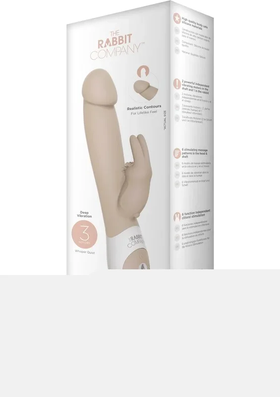 The Realistic Rabbit Vibrator – Vanilla