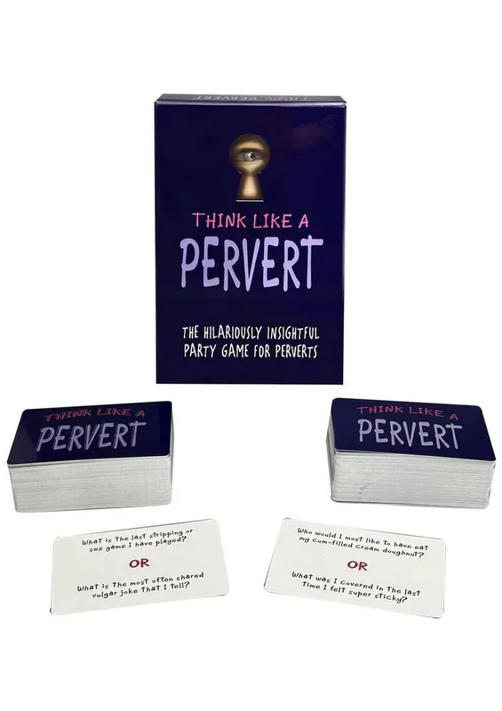 Think Like a Pervert Party Game