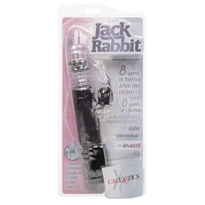Thrusting Orgasm Jack Rabbit-Black 5.25″
