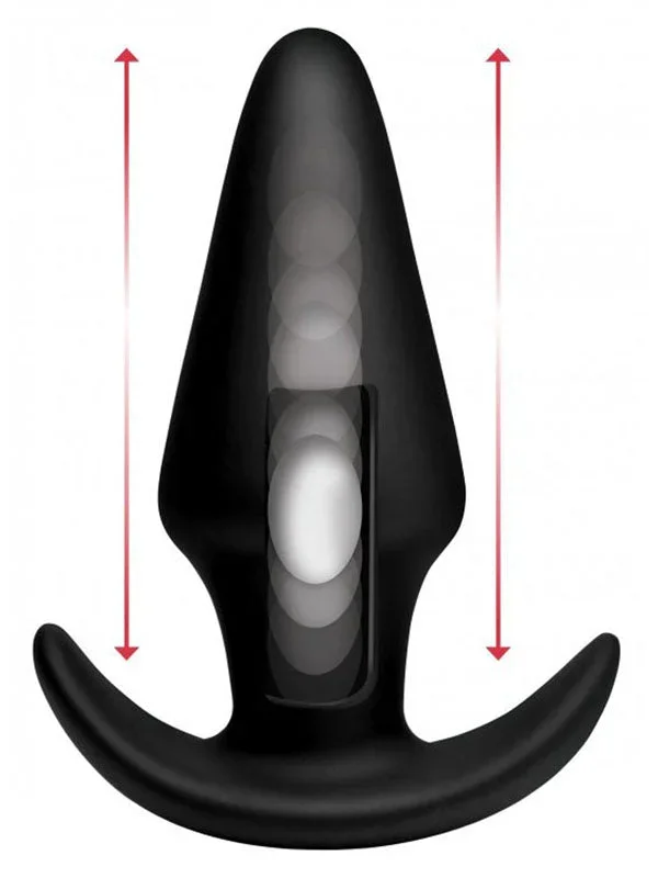 Thump-It 7X Remote Control Large Silicone Butt Plug