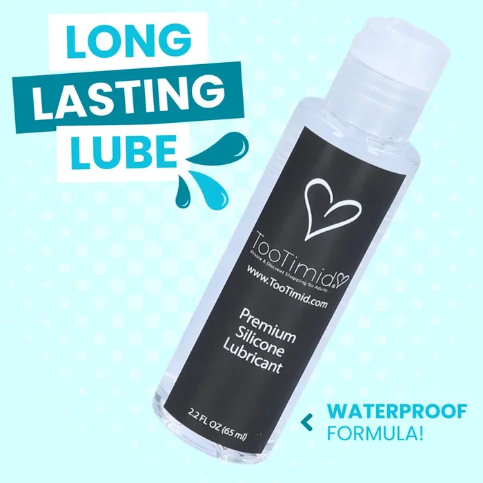 TooTimid Silicone Sex & Masturbation Lube – Super Long Lasting!