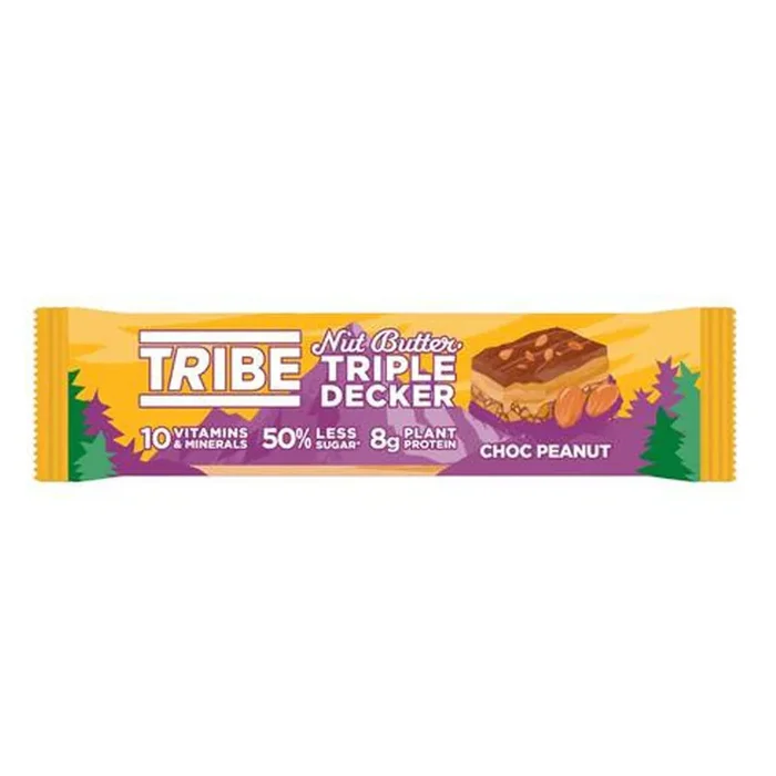 Tribe Triple Decker Choc Peanut
