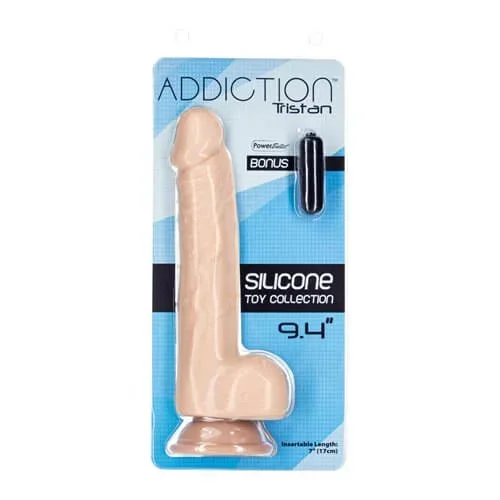 Unleash Your Desires with Addiction 100% Tristan 9-inch Silicone Dildo