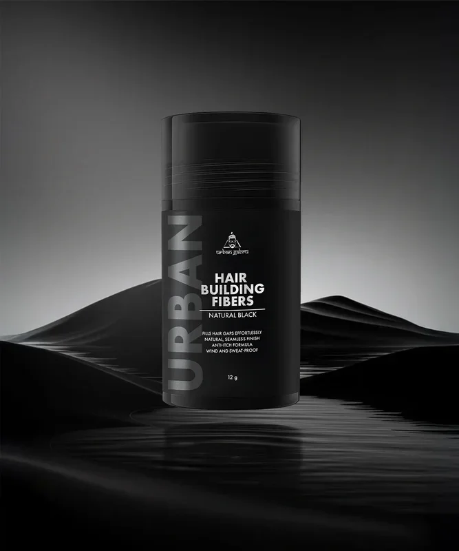 Urbangabru Hair Building Fibers (Natural Black) 12gm