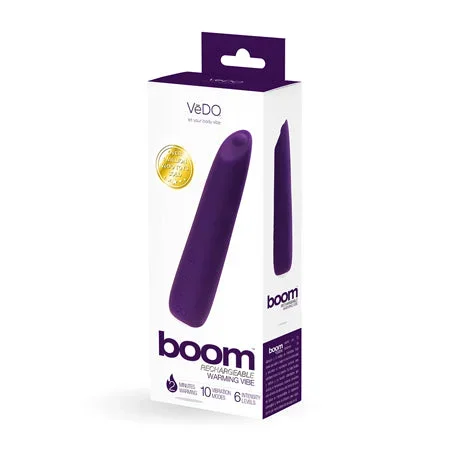 VeDO Boom Rechargeable Ultra Powerful Vibe – Purple