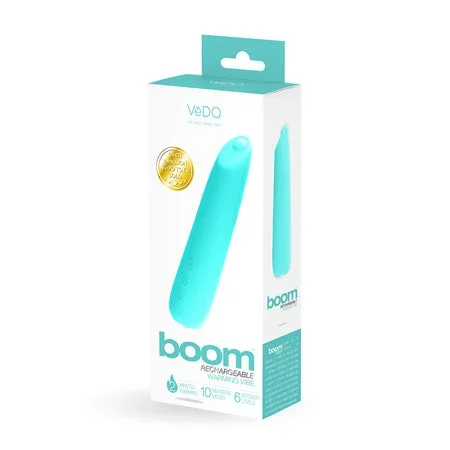VeDO Boom Rechargeable Ultra Powerful Vibe – Turquoise