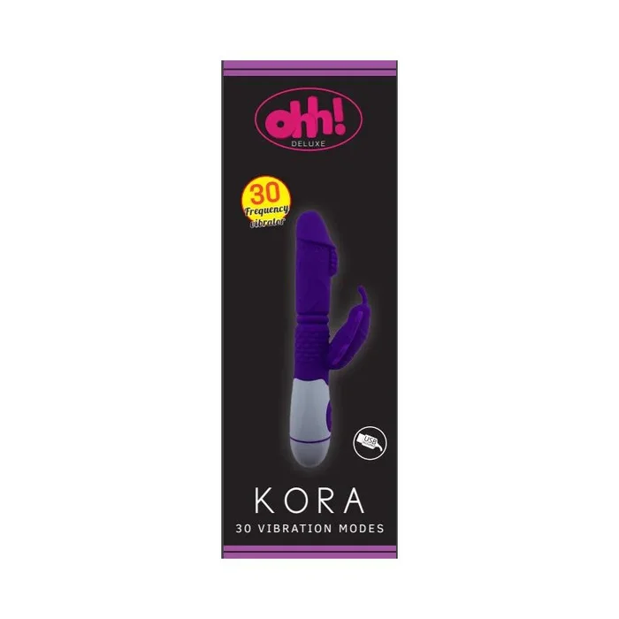 Vibe Kora Purple Silicone 20.2 x 3.6 cm