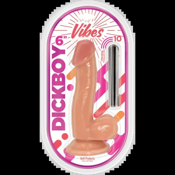 VIBES 6″ Vibrating with Suction Cup