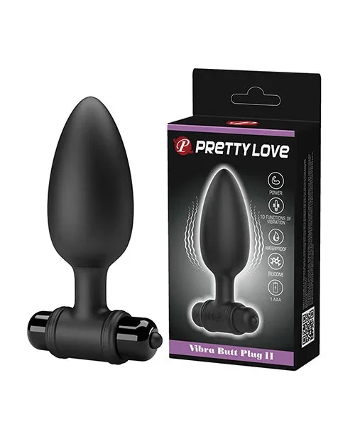 Vibra Butt Plug II – Black