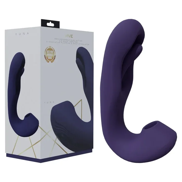 VIVE Yuna – Purple Flapping Vibrator with Air Pulsation