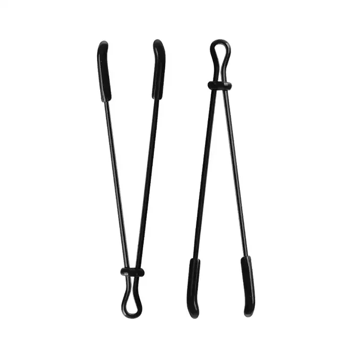 Vow V – V-Shaped Black Nipple Clamps