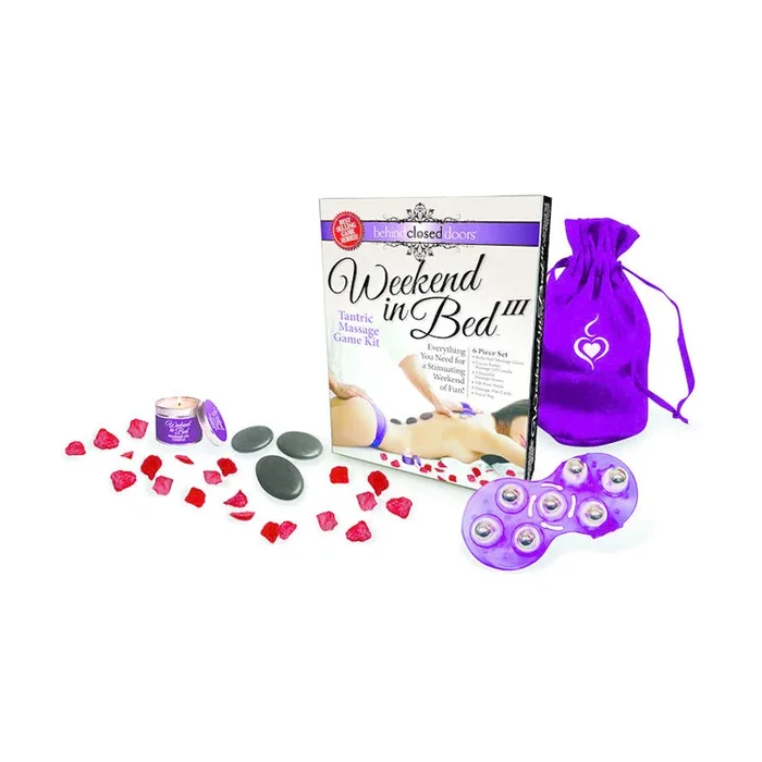 Weekend in Bed Tantric Massage Set