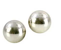 Weighted Orgasm Balls Metallic – Silver
