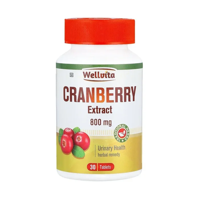 Wellvita Cranberry Extract 800mg Urinary Health 30 Tablets