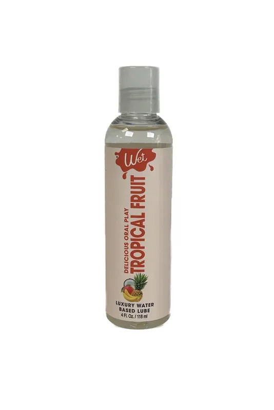 Wet – Flavored Lubricant – Tropical Fruit – 4oz