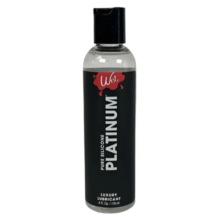 Wet Platinum “Silicone” Based Lube 4oz