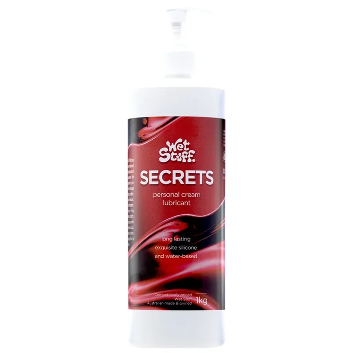 Wet Stuff Secrets Hybrid Lubricant – 1 kg Pump Bottle