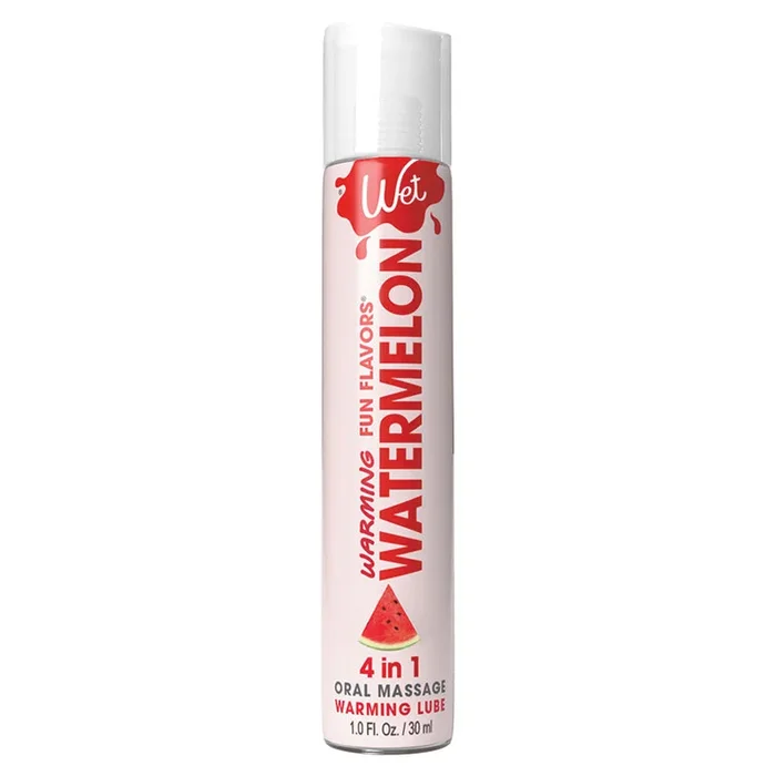 Wet Warming Fun Flavors Watermelon 4-In-1 Lubricant 1oz