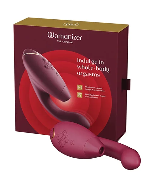 Womanizer Duo 2 Clitoral & G-Spot Rabbit – Bordeaux