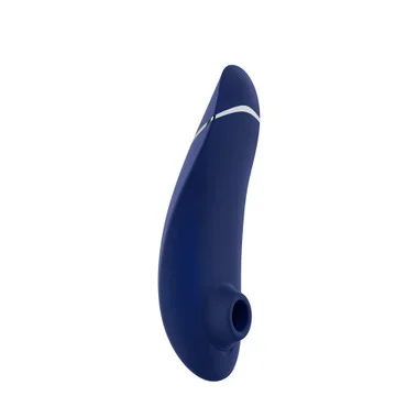 Womanizer Premium 2 14-function Rechargeable Sensual Suction Stimulator with AutoPilot & Smart Silence Blueberry