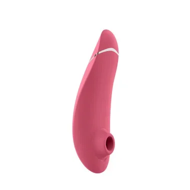 Womanizer Premium 2 14-function Rechargeable Sensual Suction Stimulator with AutoPilot & Smart Silence Raspberry