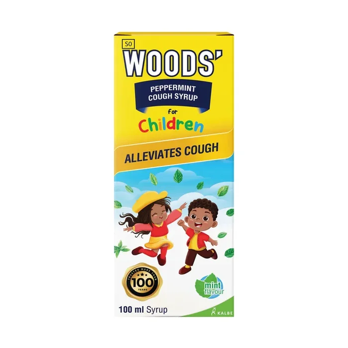 Woods’ Peppermint Cough Syrup For Children 100ml