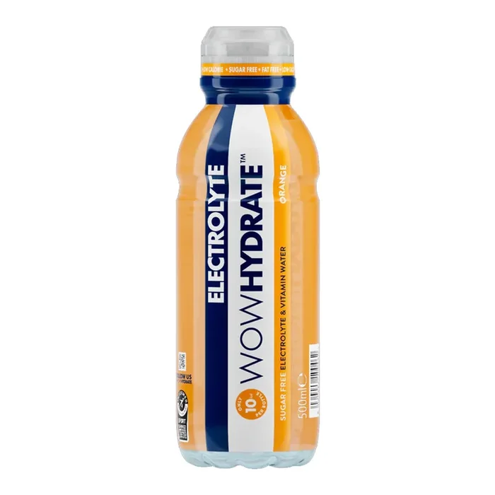 Wow Hydrate Electrolyte Water Orange