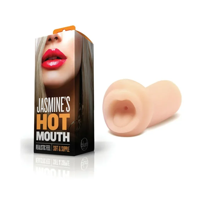 X5 Men Jasmine’s Hot Mouth Oral Stroker Beige
