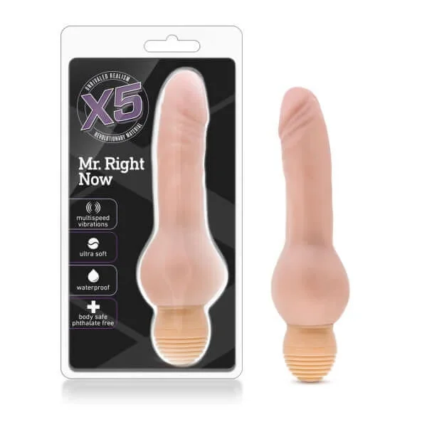 X5 Mr. Right Now Vibrating Dildo: Your Perfect Pleasure Companion