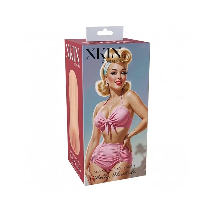 Xkin Pinup Girls Molly Blowtide Stroker Beige