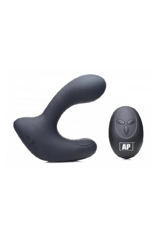 XR Brands – Alpha-Pro – 10X P-Pulse Prostate Massager – Black