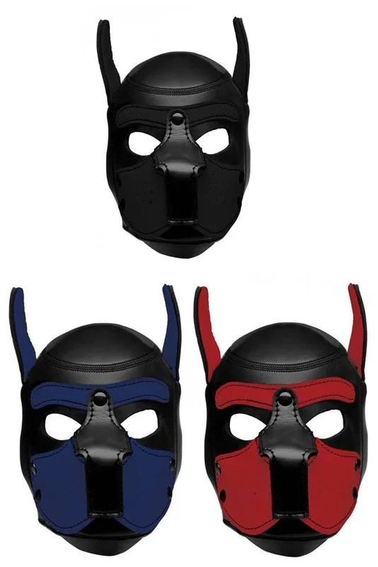 XR Brands – Master Series – Spike – Neoprene Puppy Hood