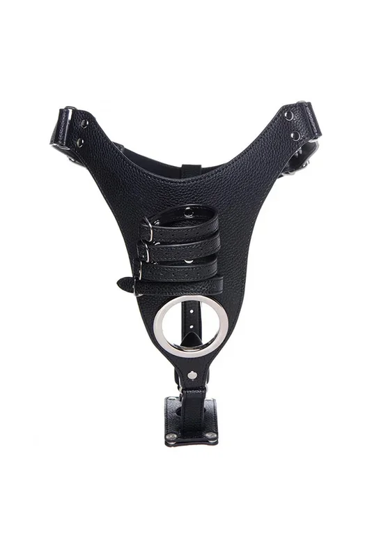 XR Brands – Strict – Male Chastity Harness with Silicone Anal Plug