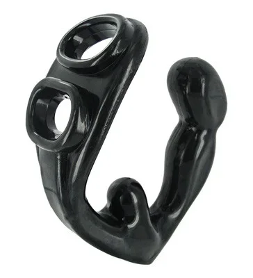 XR Brands Master Series Rogue Erection Enhancer Cock Ring and Anal Plug