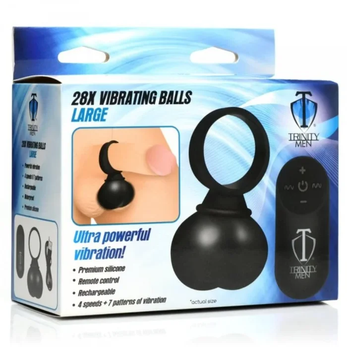 XR Brands Trinity Men 28X Vibrating Balls