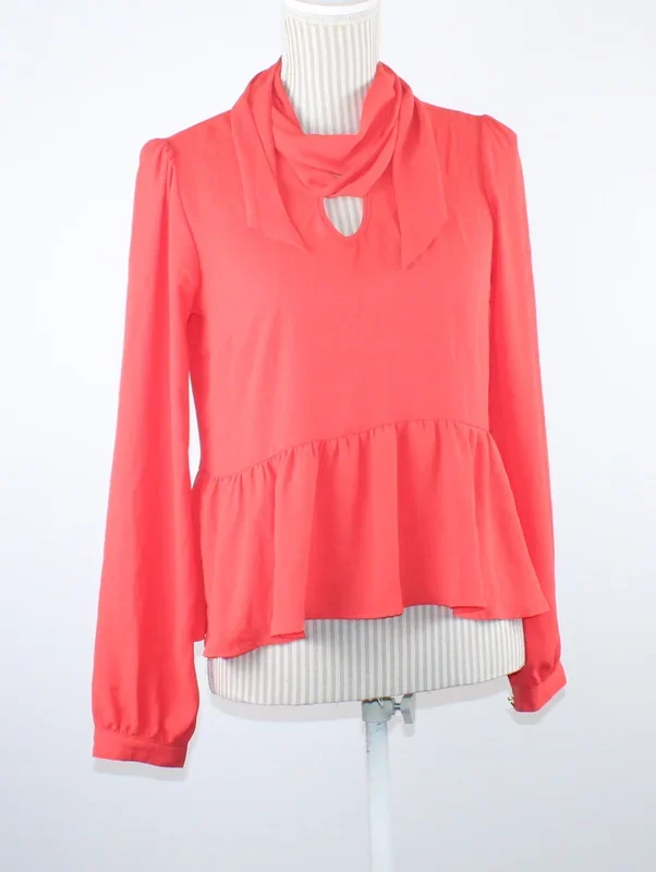XXI CORAL BLOUSE LADIES SMALL PRE-LOVED