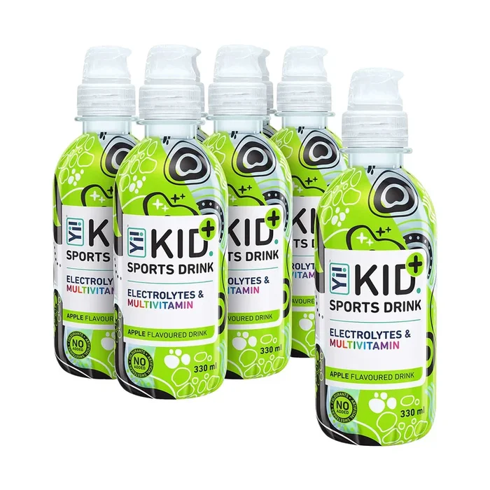 Yi! Kid Sports Drink Apple 330ml x 6 Pack