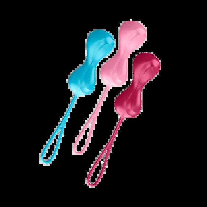 英国 Satisfyer-球3片凯格尔训练套装双(Multi Colour)