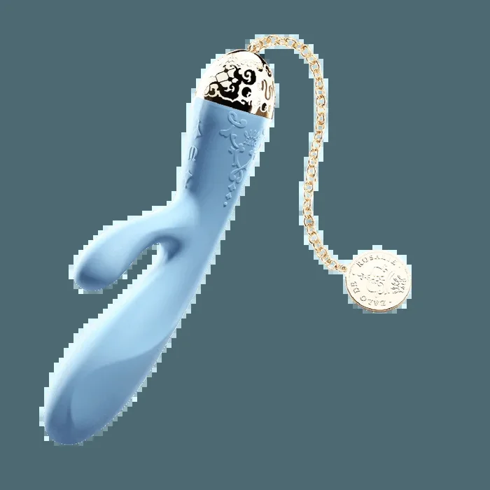 ZALO Rosalie Luxury Rabbit Vibrator Royal Blue