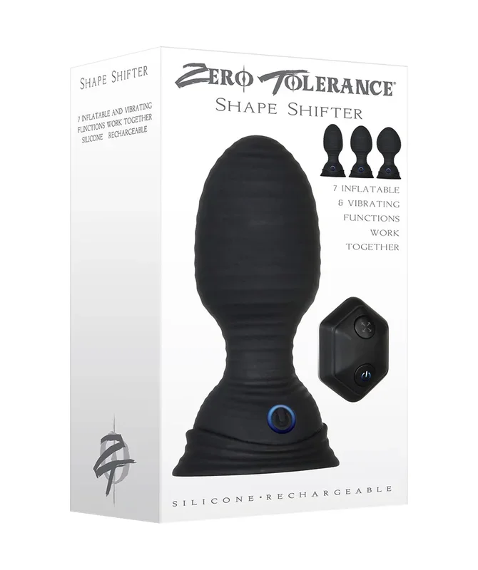 Zero Tolerance – Shape Shifter – Butt Plug Vibe