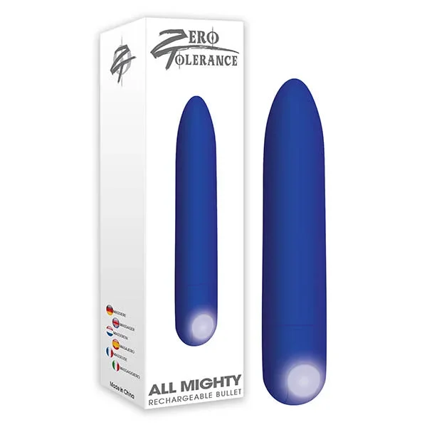 Zero Tolerance All Mighty Bullet – Purple 9.1 cm (3.6”) USB Rechargeable Bullet