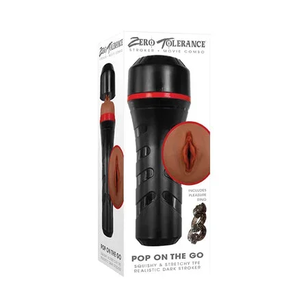 Zero Tolerance Pop On the Go Stroker – Dark