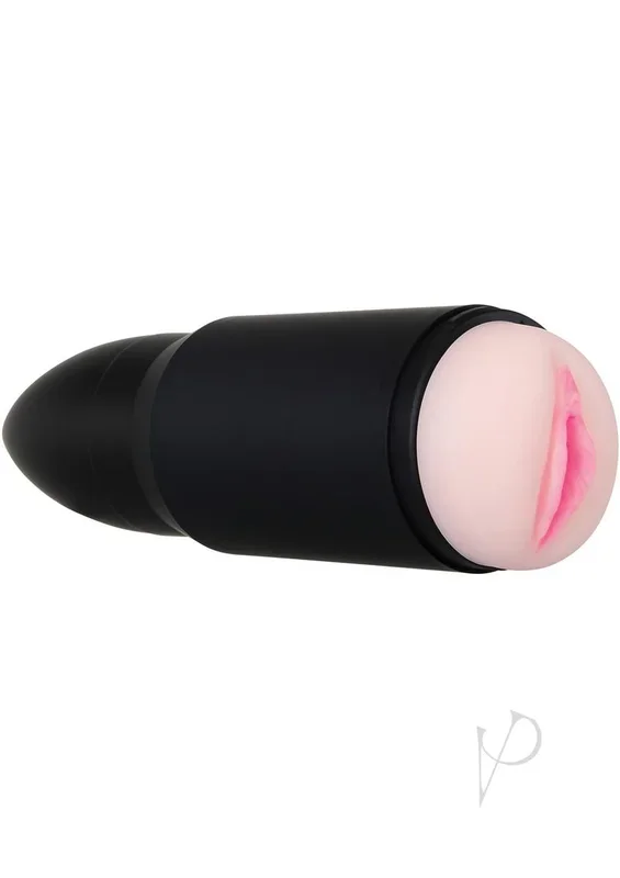 Zero Tolerance Shell Shock Rechargeable Vibrating Pussy Stroker with DVD Download