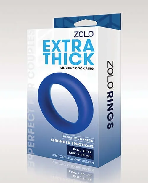 Zolo Extra Thick Silicone Cock Ring